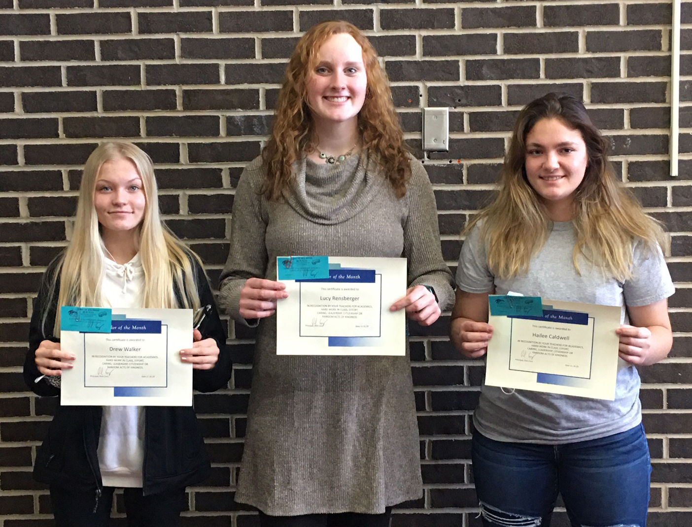Westview student ambassadors